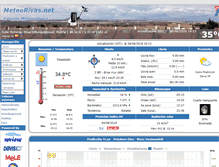 Tablet Screenshot of meteorivas.net